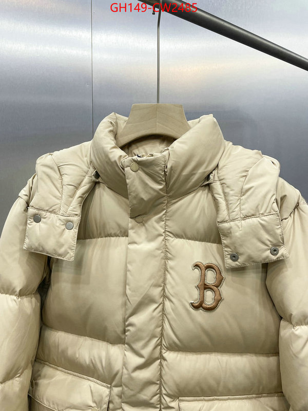 Down jacket Men-MLB,the quality replica , ID: CW2485,$: 149USD