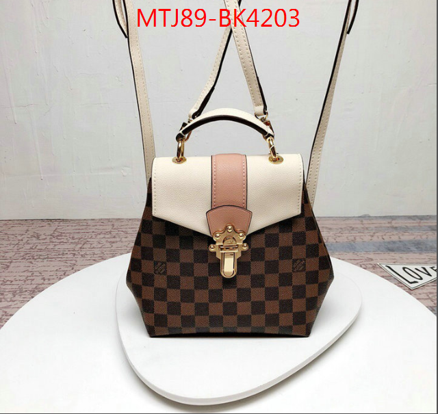 LV Bags(4A)-Backpack-,ID: BK4203,$: 89USD