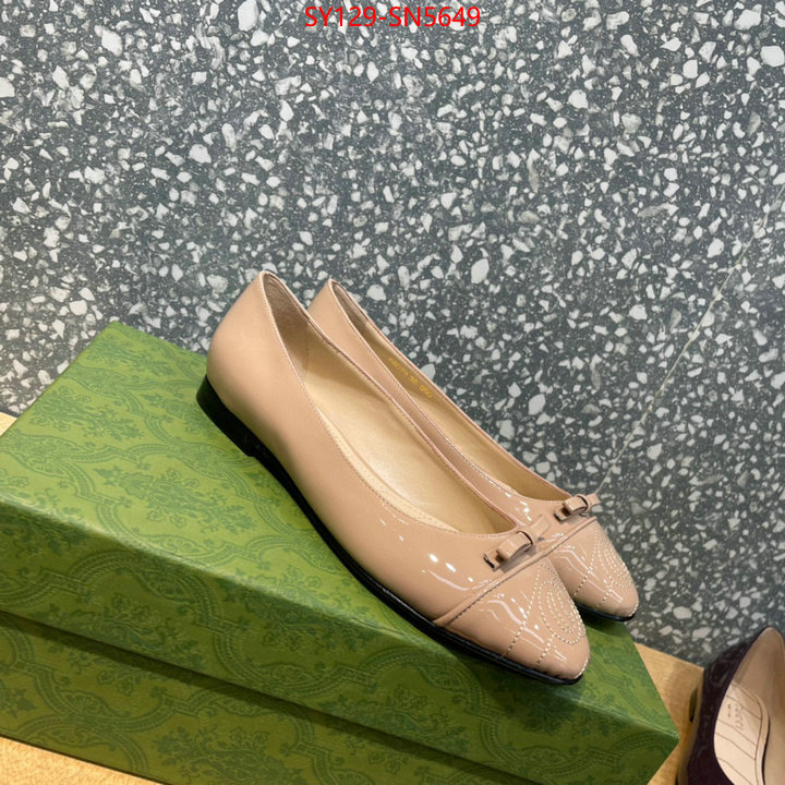 Women Shoes-Gucci,7 star quality designer replica , ID: SN5649,$: 129USD