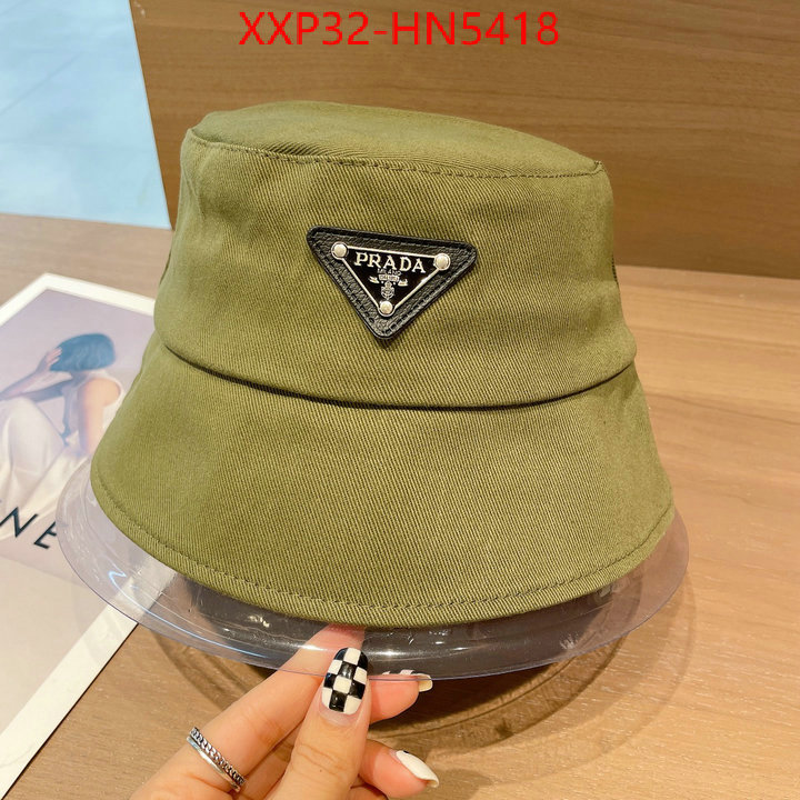 Cap (Hat)-Prada,good quality replica , ID: HN5418,$: 32USD