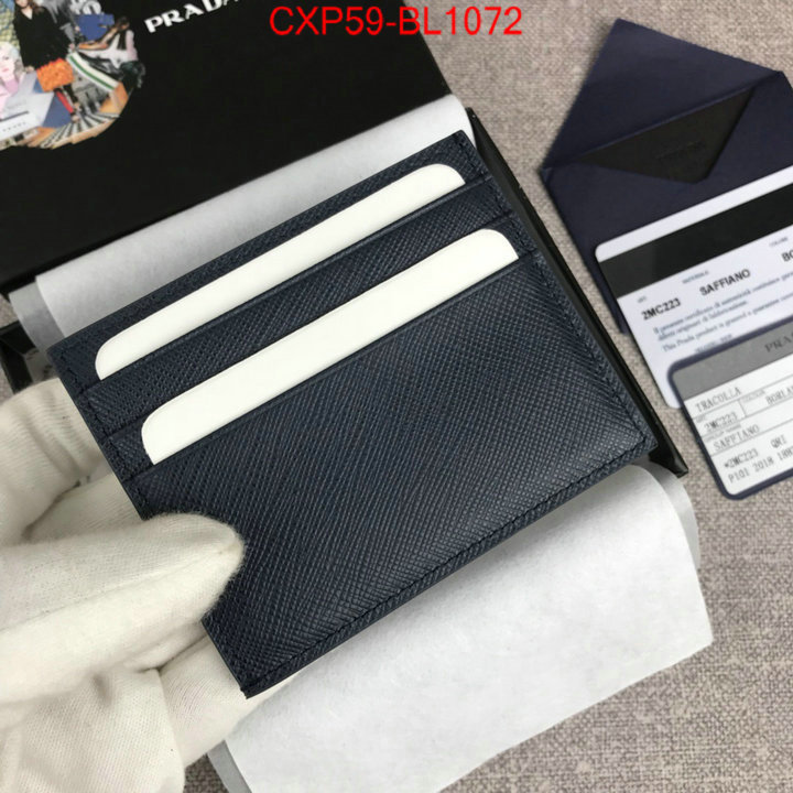 Prada Bags(TOP)-Wallet,ID: BL1072,$: 59USD