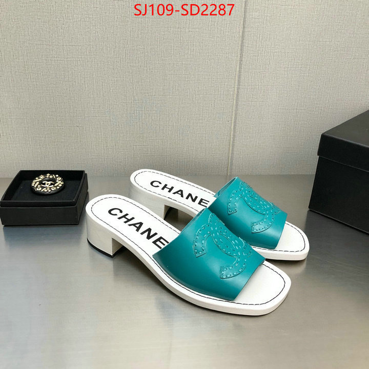 Women Shoes-Chanel,what is a 1:1 replica , ID: SD2287,$: 109USD