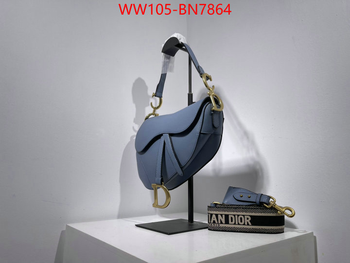 Dior Bags(4A)-Saddle-,ID: BN7864,$: 105USD