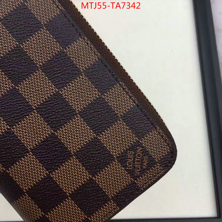 LV Bags(4A)-Wallet,ID: TA7342,$: 55USD