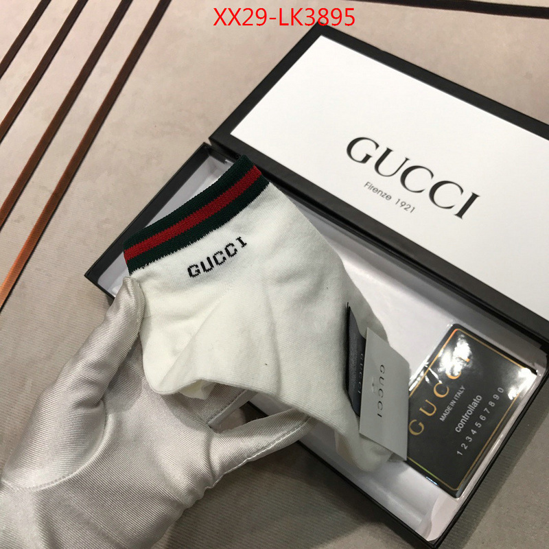 Sock-Gucci,the quality replica , ID: LK3895,$:29USD