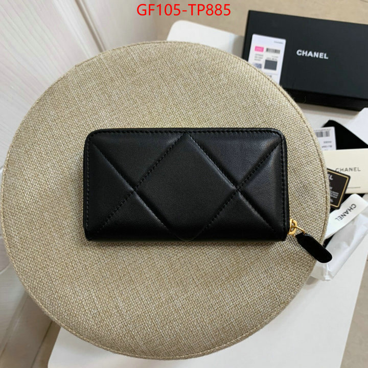 Chanel Bags(TOP)-Wallet-,ID: TP885,$: 105USD