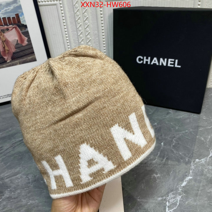 Cap (Hat)-Chanel,luxury cheap , ID: HW606,$: 32USD