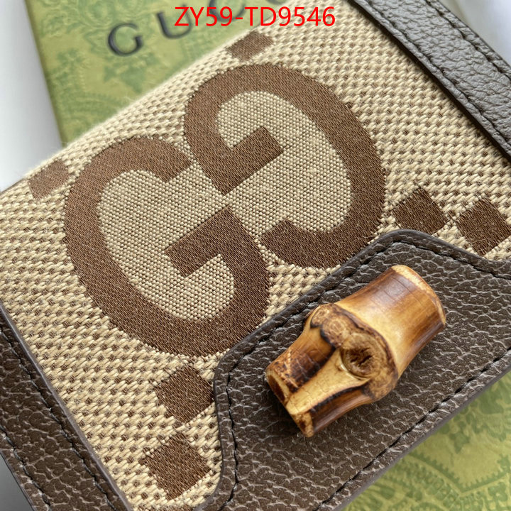 Gucci Bags(4A)-Wallet-,2023 replica ,ID: TD9546,$: 59USD