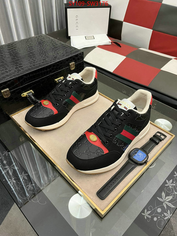 Men Shoes-Gucci,best replica , ID: SW3176,$: 109USD