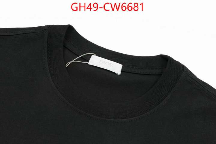 Clothing-Dior,what 1:1 replica , ID: CW6681,$: 49USD