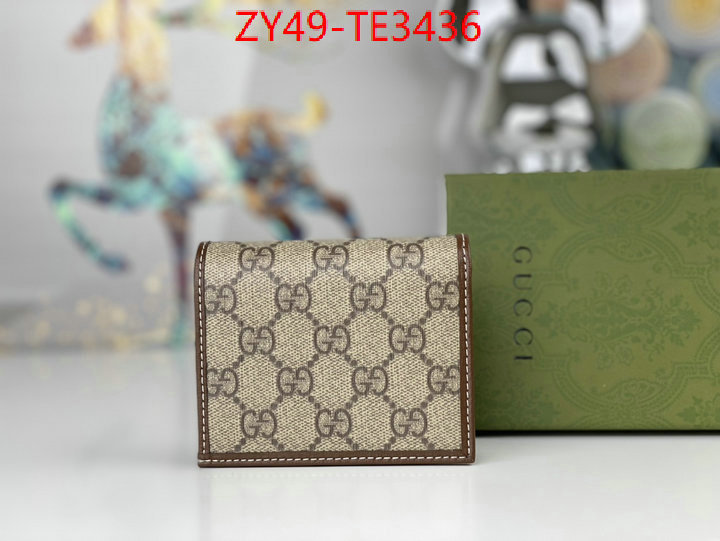 Gucci Bags(4A)-Wallet-,wholesale ,ID: TE3436,$: 49USD