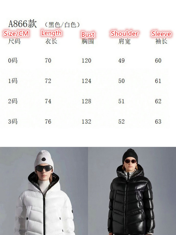 Down jacket Women-Moncler,1:1 , ID: CW756,$: 189USD