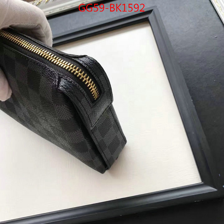 LV Bags(4A)-Wallet,ID: BK1592,$:59USD