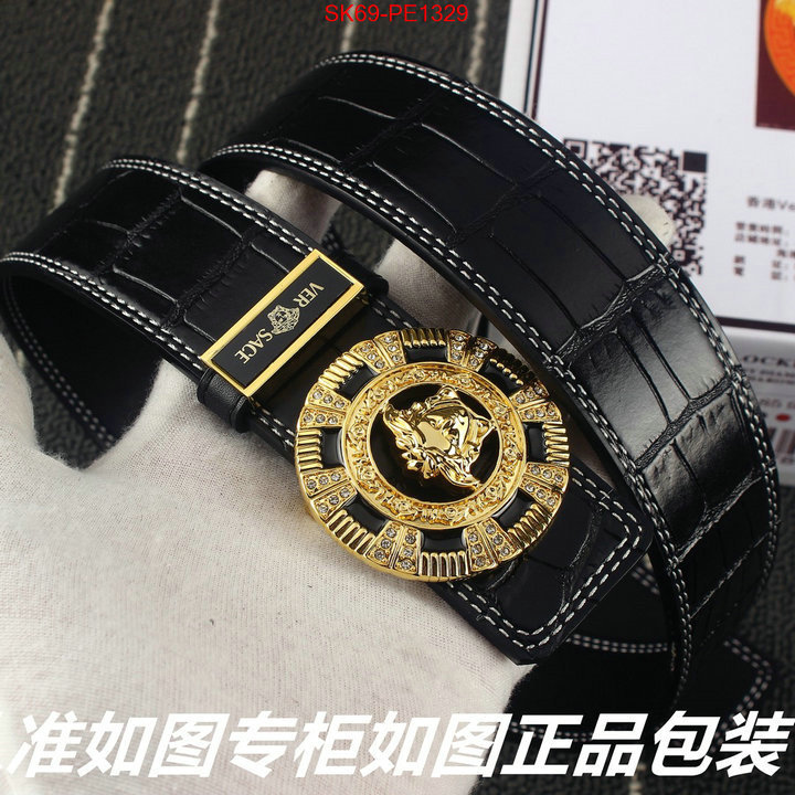 Belts-Versace,best site for replica , ID: PE1329,$:69USD