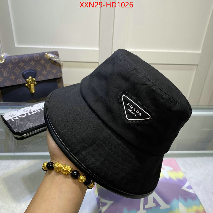 Cap (Hat)-Prada,1:1 replica , ID: HD1026,$: 29USD