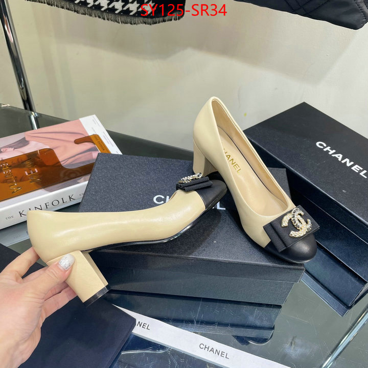 Women Shoes-Chanel,outlet 1:1 replica , ID: SR34,$: 125USD