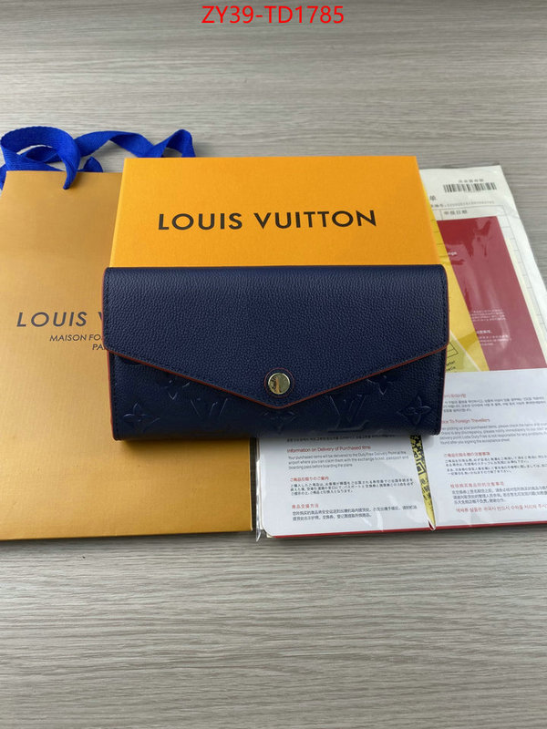 LV Bags(4A)-Wallet,ID: TD1785,$: 39USD