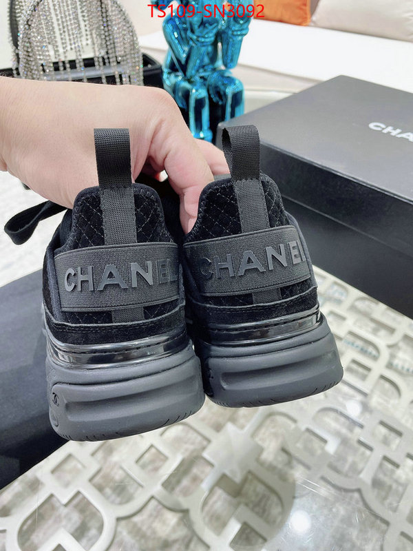 Women Shoes-Chanel,top fake designer , ID: SN3092,$: 109USD