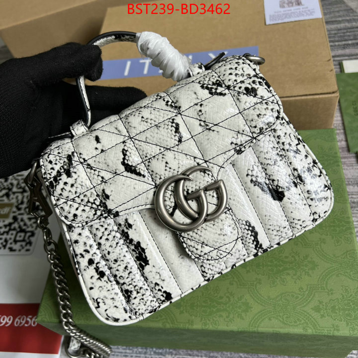 Gucci Bags(TOP)-Marmont,2023 aaaaa replica 1st copy ,ID: BD3462,$: 239USD