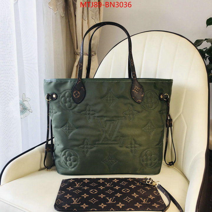 LV Bags(4A)-Neverfull-,where to buy replicas ,ID: BN3036,$: 89USD