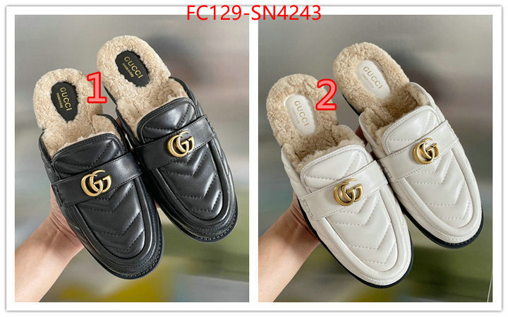 Women Shoes-Gucci,best fake , ID: SN4243,$: 129USD