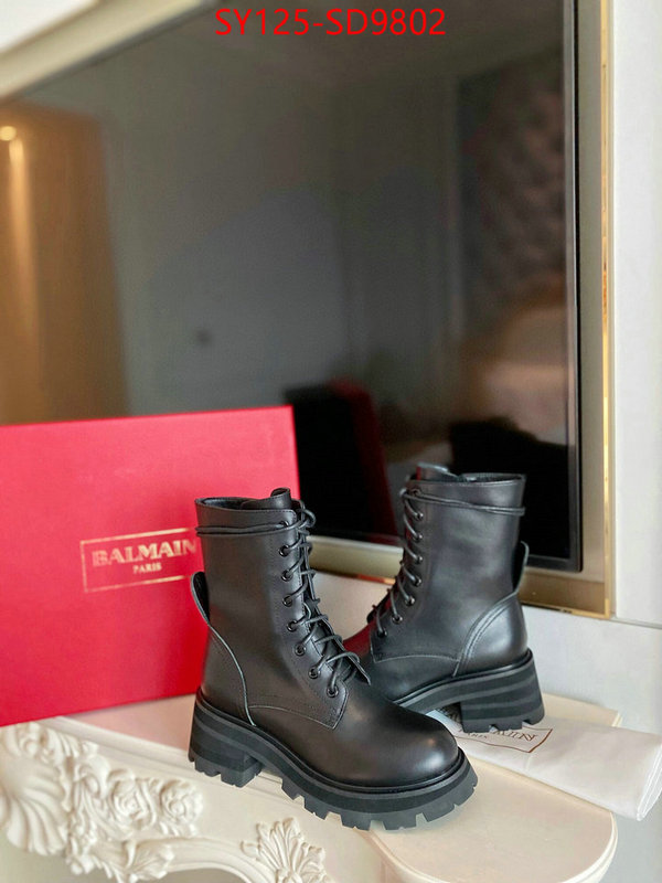 Women Shoes-Balmain,where to buy replicas , ID: SD9802,$: 125USD