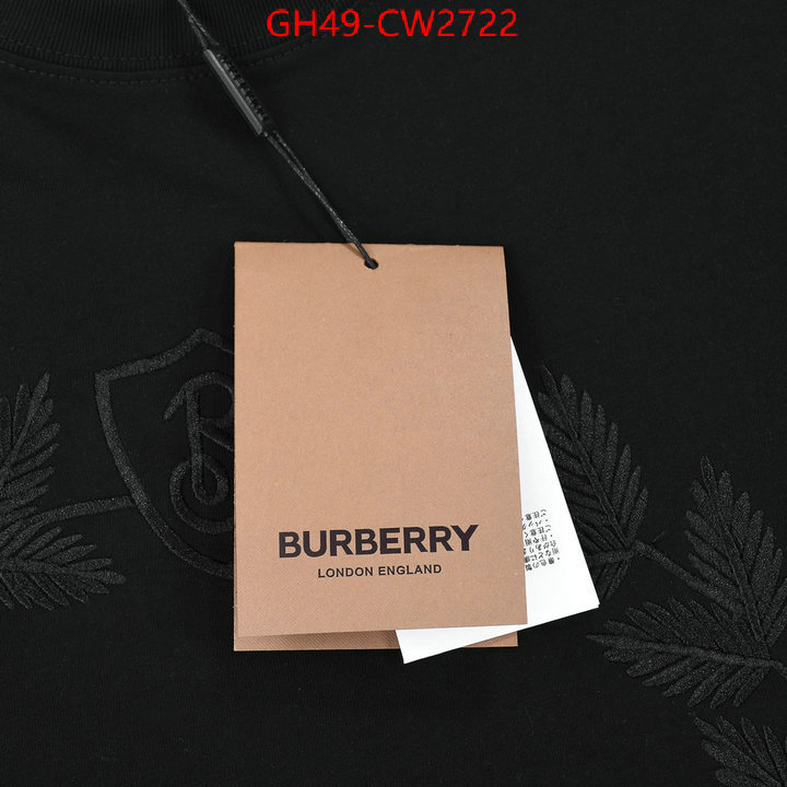 Clothing-Burberry,7 star quality designer replica , ID: CW2722,$: 49USD