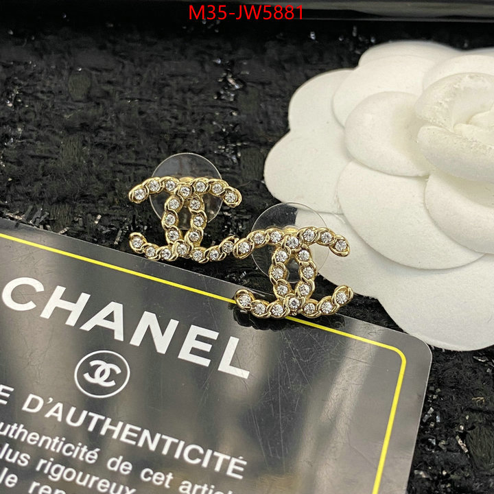 Jewelry-Chanel,best , ID: JW5881,$: 35USD