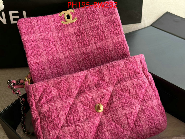 Chanel Bags(TOP)-Diagonal-,ID: BW232,$: 195USD