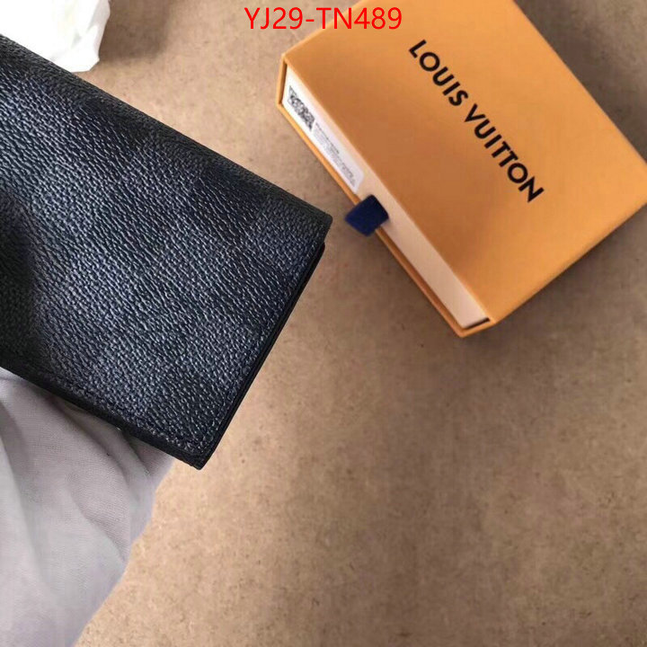 LV Bags(4A)-Wallet,ID: TN489,$: 29USD