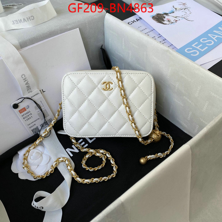 Chanel Bags(TOP)-Diagonal-,ID: BN4863,$: 209USD