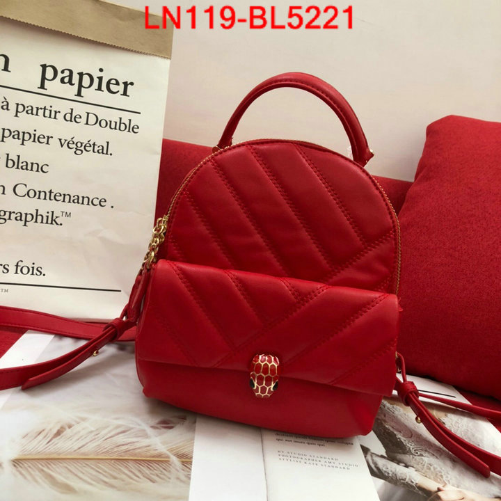 Bulgari Bags(4A)-Backpack-,aaaaa+ class replica ,ID: BL5221,$: 119USD