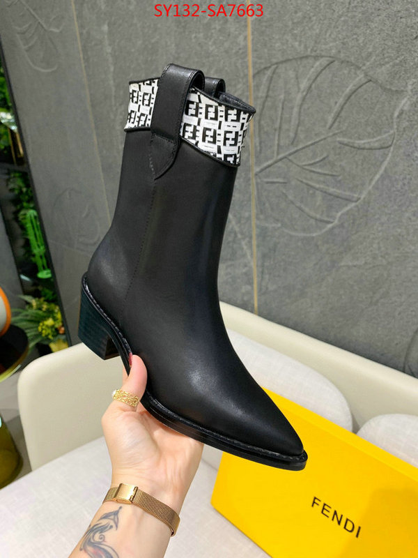 Women Shoes-Fendi,first top , ID: SA7663,$: 132USD