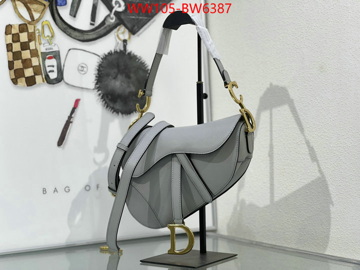 Dior Bags(4A)-Saddle-,ID: BW6387,$: 105USD