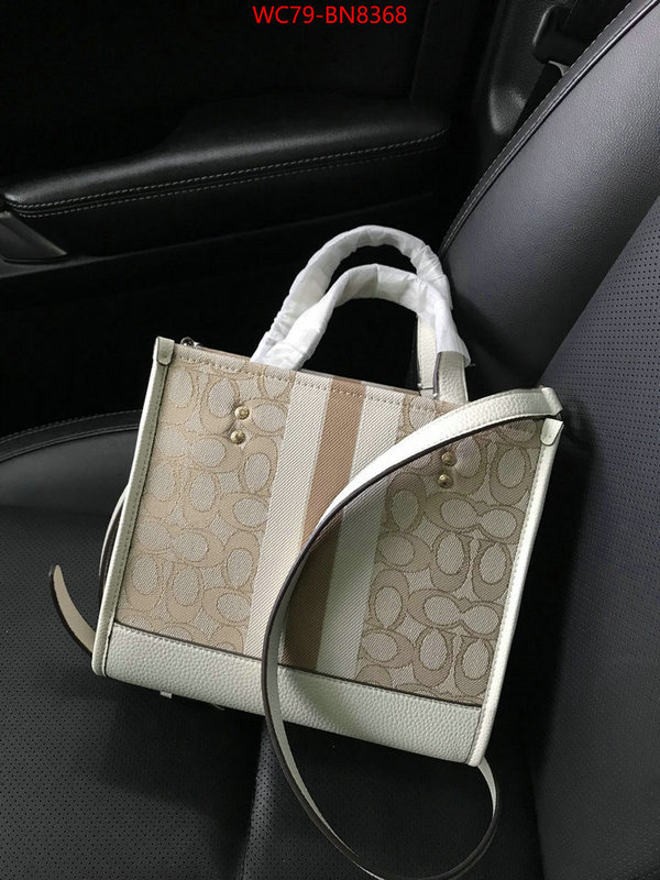 Coach Bags(4A)-Tote-,online sales ,ID: BN8368,$: 79USD