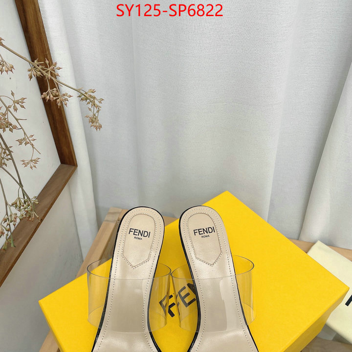 Women Shoes-Fendi,buy best quality replica , ID: SP6822,$: 125USD