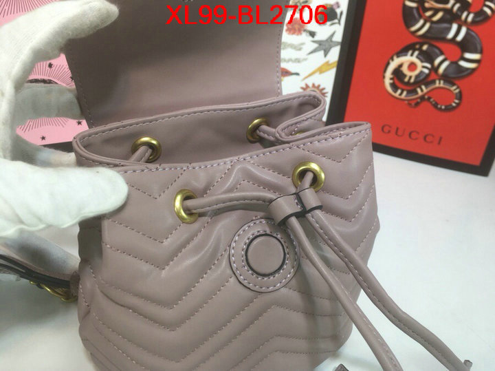 Gucci Bags(4A)-Backpack-,exclusive cheap ,ID: BL2706,$: 99USD