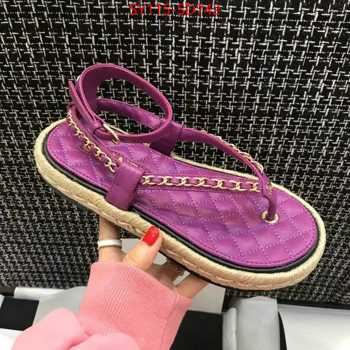 Women Shoes-Chanel,where quality designer replica , ID: SD742,$: 115USD