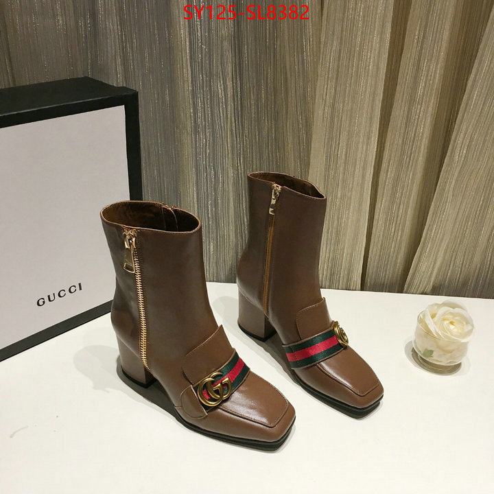 Women Shoes-Gucci,the best quality replica , ID: SL8382,$: 125USD