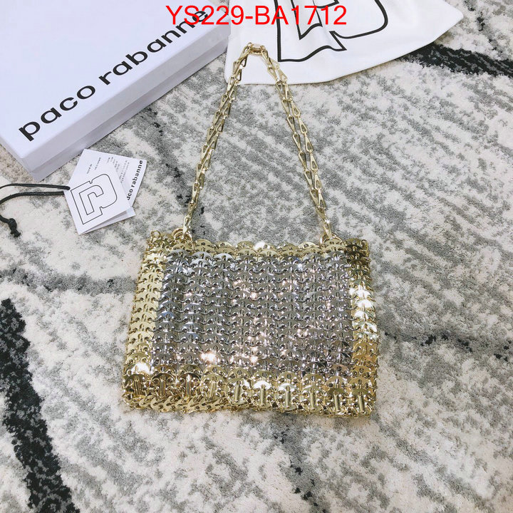 PACO RABANNE Bags(4A)-Diagonal-,good quality replica ,ID:BA1712,$:229USD