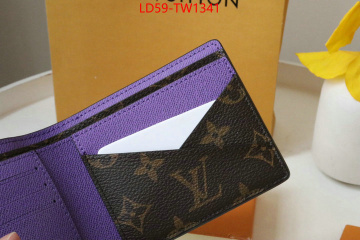 LV Bags(TOP)-Wallet,ID: TW1341,$: 59USD