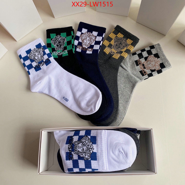 Sock-Versace,wholesale replica shop , ID: LW1515,$: 29USD