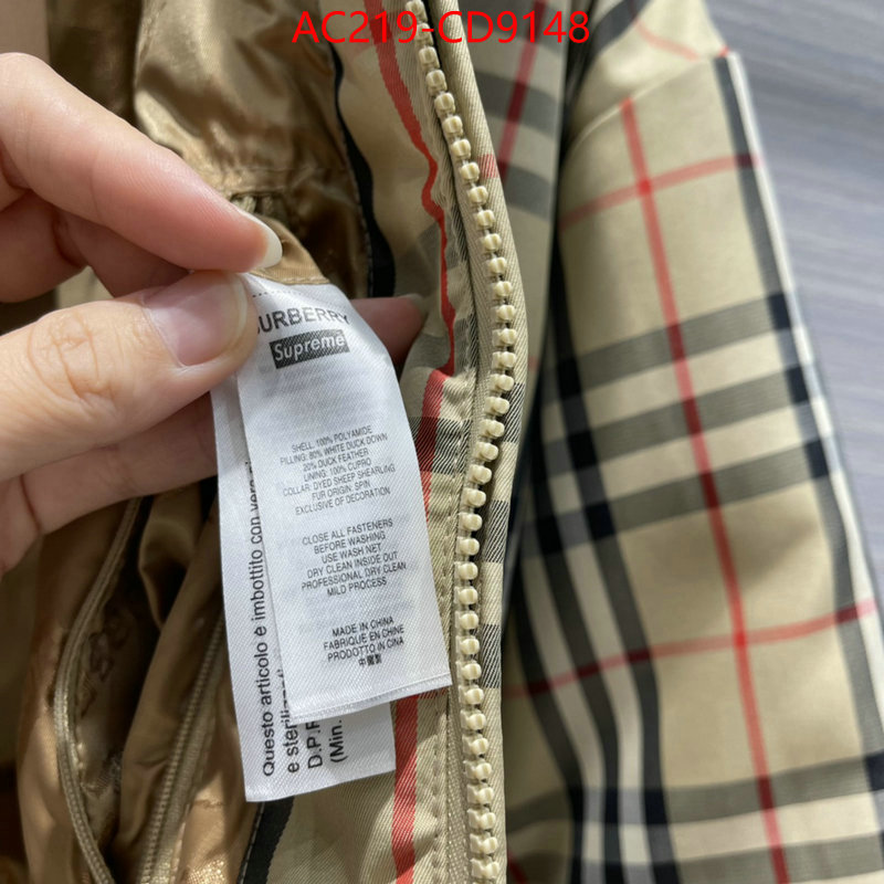 Down jacket Women-Burberry,buy aaaaa cheap , ID: CD9148,$: 219USD