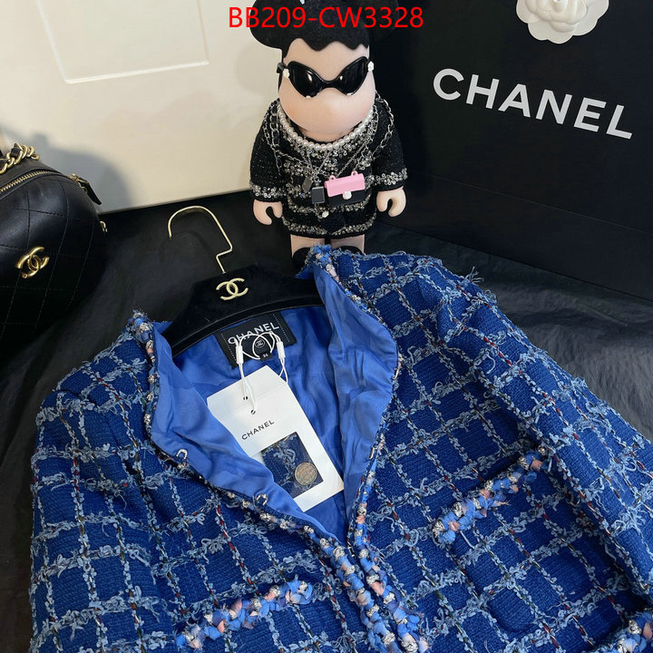 Clothing-Chanel,best designer replica ,ID: CW3328,$: 209USD