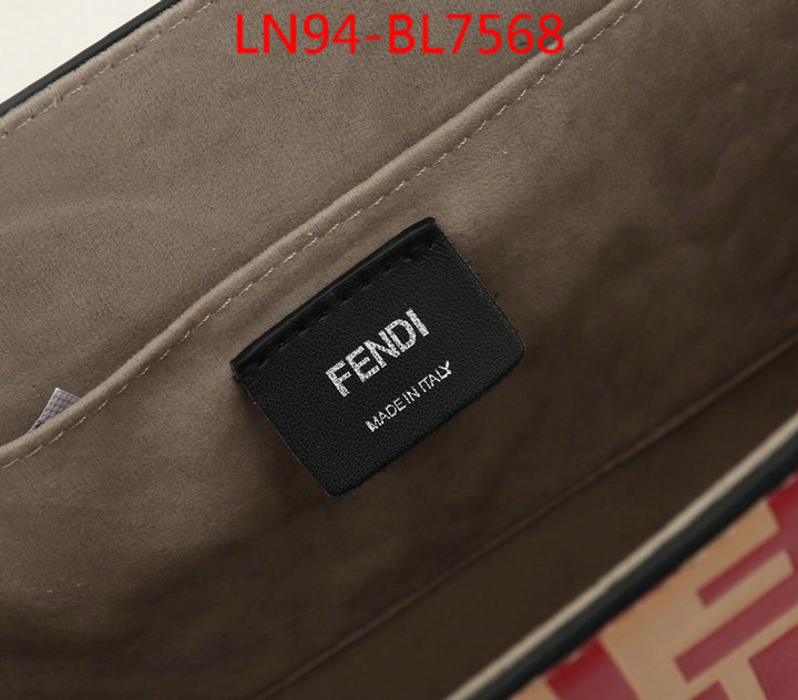 Fendi Bags(4A)-Diagonal-,7 star quality designer replica ,ID: BL7568,$: 94USD