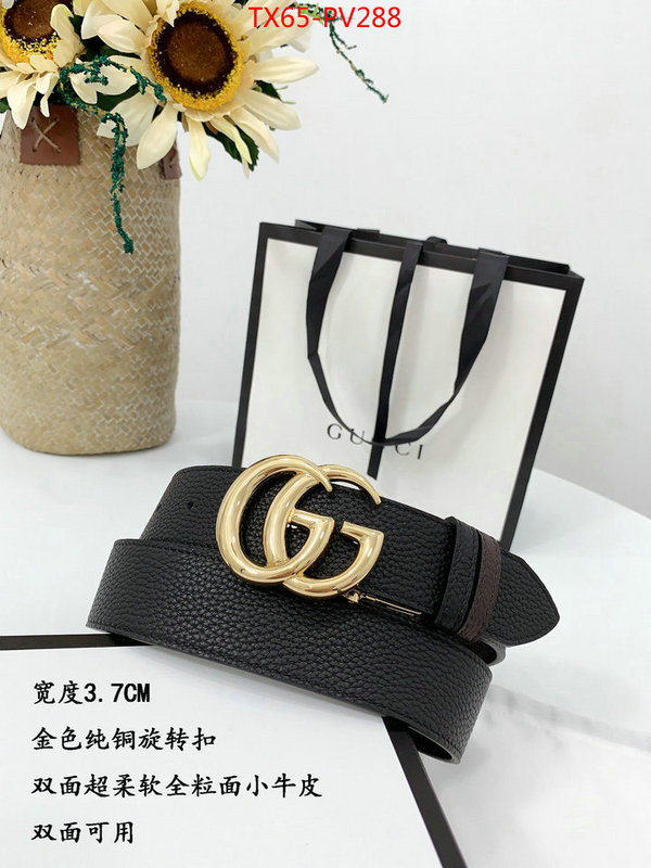 Belts-Gucci,outlet 1:1 replica , ID: PV288,$:65USD