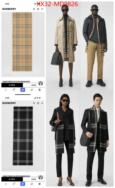 Scarf-Burberry,cheap online best designer , ID: MD9826,$: 32USD