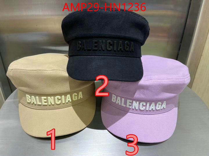 Cap (Hat)-Balenciaga,2023 aaaaa replica 1st copy , ID: HN1236,$: 29USD