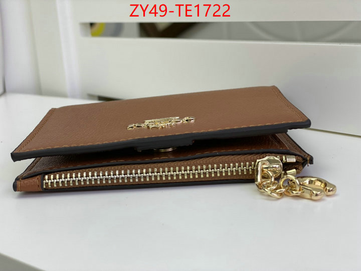 Coach Bags(4A)-Wallet,how to find replica shop ,ID: TE1722,$: 49USD