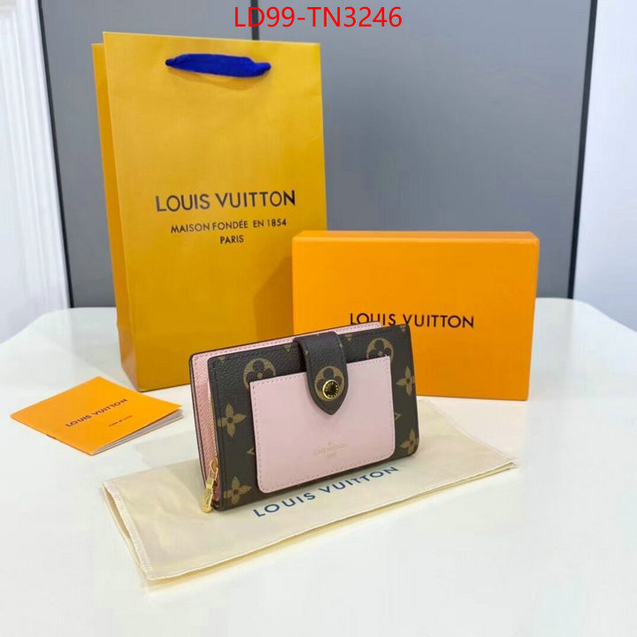 LV Bags(TOP)-Wallet,ID: TN3246,$: 99USD